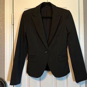 Express One Button 24" Blazer - Black - Size Small